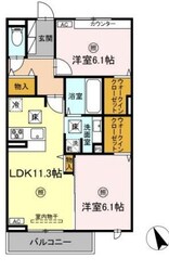 リアン朝霧の物件間取画像